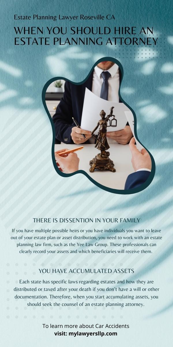 When You Should Hire An Estate Planning Attorney Infographic